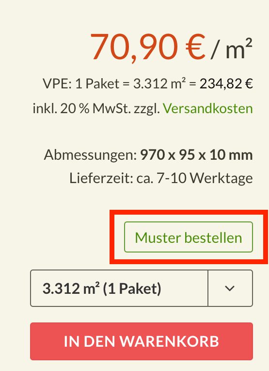 produktseite muster button